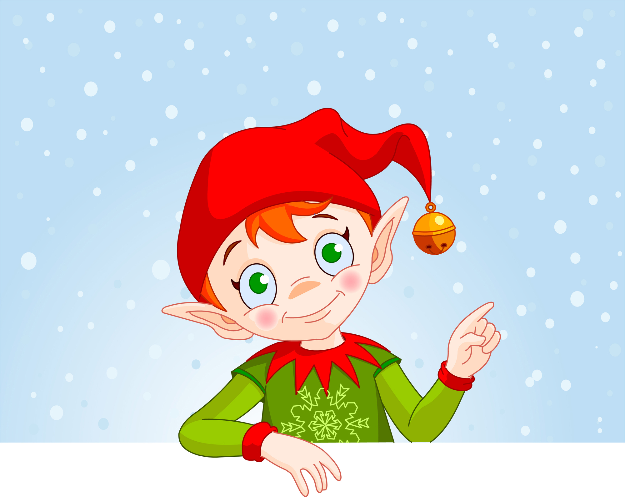 Christmas Elf Invite & Place Card