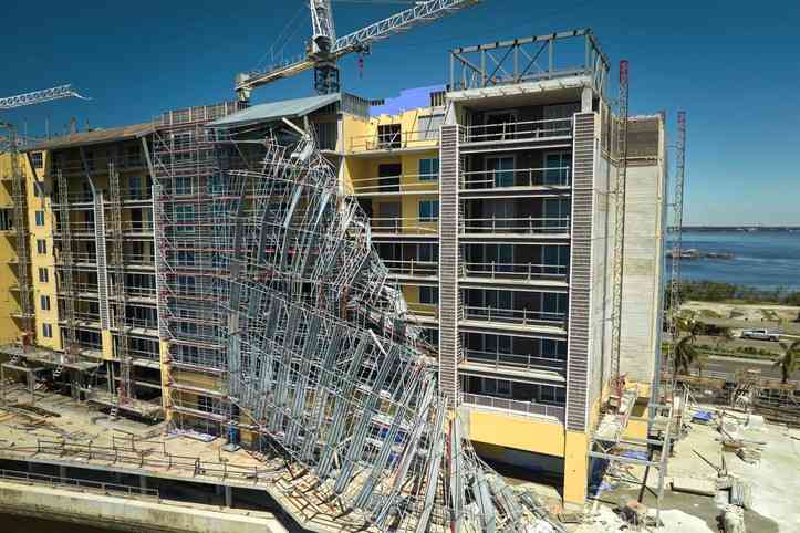 Scaffolding Collapsed