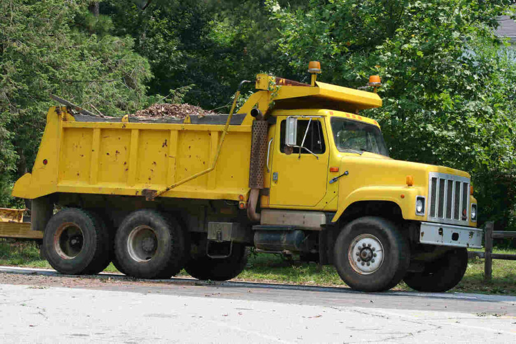 Yellow Dump Truck