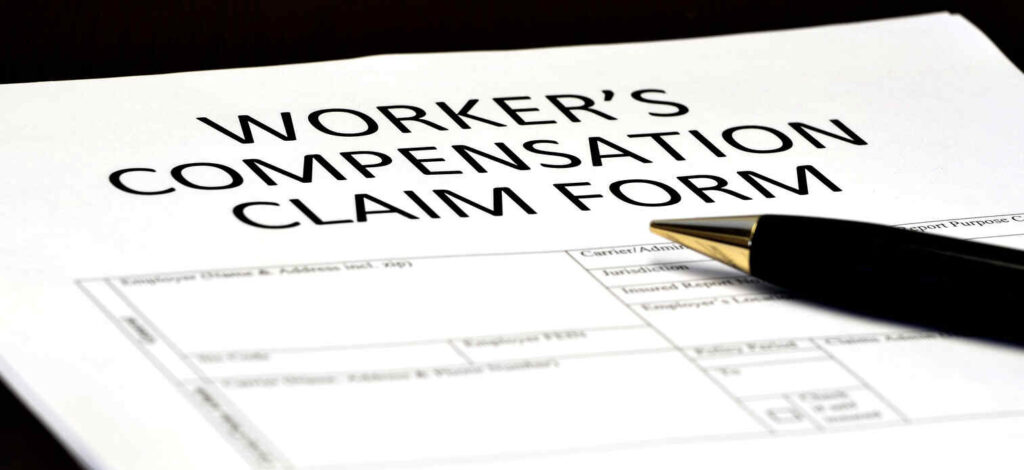 work injury claim form