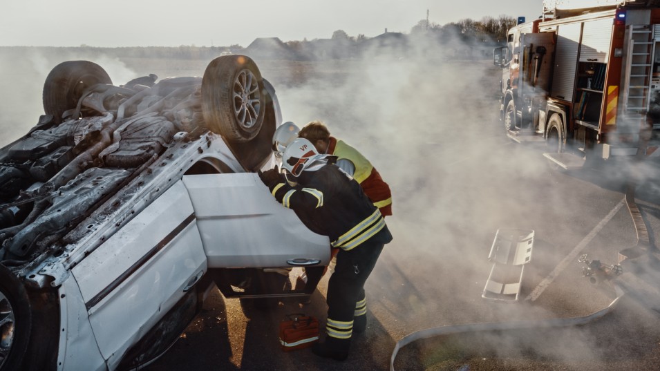 Seriously Injured in I-85 Crash